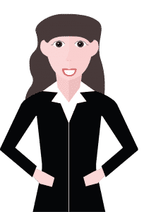 Ikona kobieta - project managerka